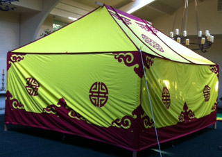 Mongolian tent Mongolian tent