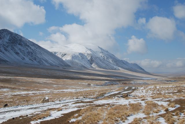 on the high plateau