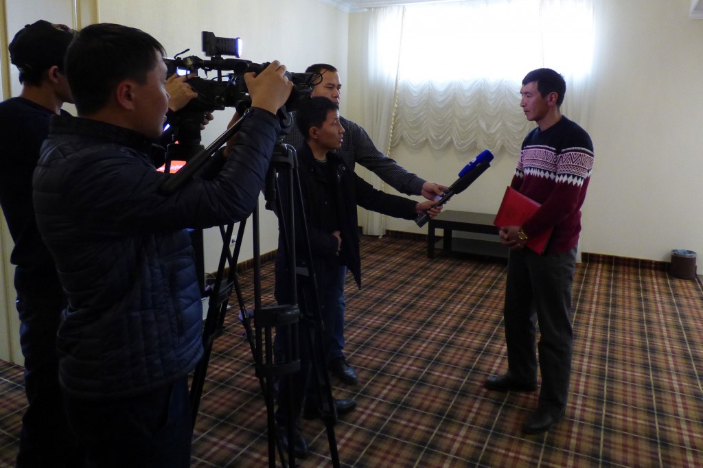 The award-winning rangers found themselves in the center of the media's attention after the ceremony