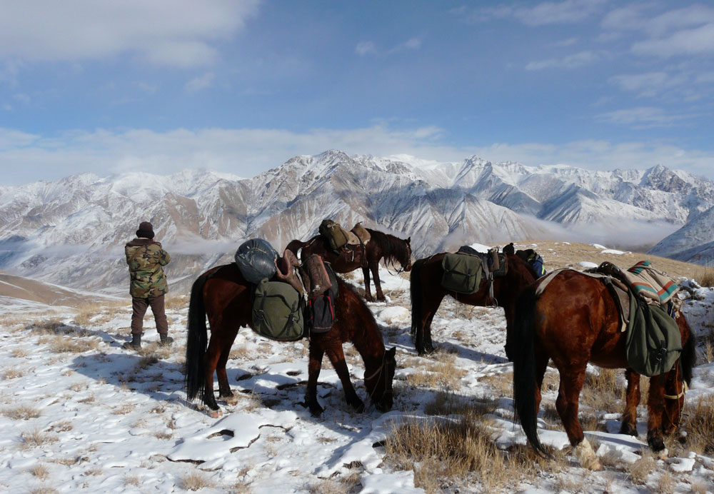 The rangers normally work far from the spotlight, in Kyrgyzstan's most remote mountain areas